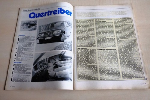 Mot 1973 lancia beta - 08/1973,