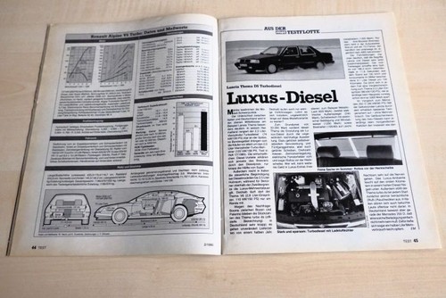 Mot 1986 lancia thema - 02/1986,