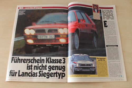 Auto bild 1989 lancia delta - bild,