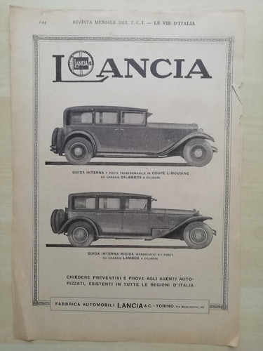 Lancia fabbrica automobile - lancia,