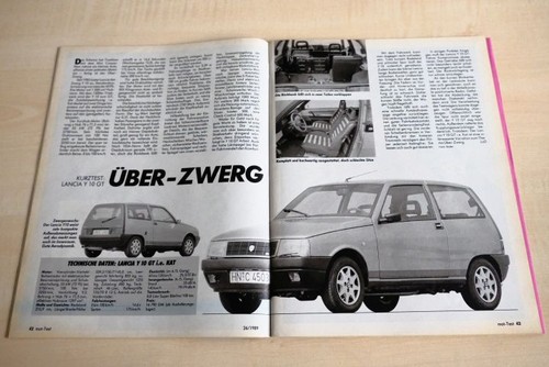 Mot 1989 lancia - lancia, gt