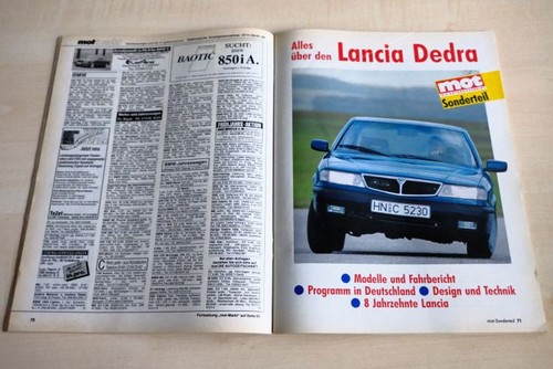 Mot 1990 lancia - mot, dedra