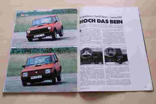 Sport auto 1982 - lancia, a112
