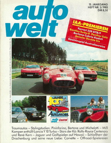 Auto welt 100 jahre - "100,