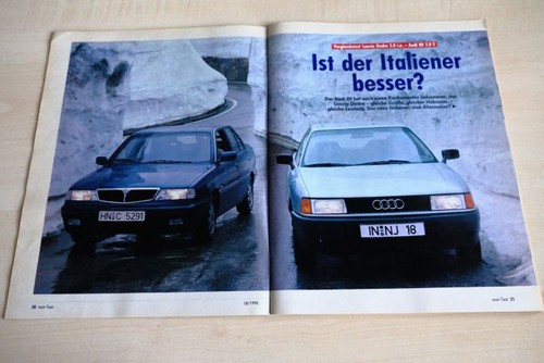 Mot 1990 lancia dedra - mot, 18/1990