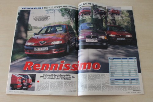 Auto bild 1995 lancia delta - bild,