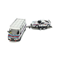 Fiat 242 m Anhänger + Lancia